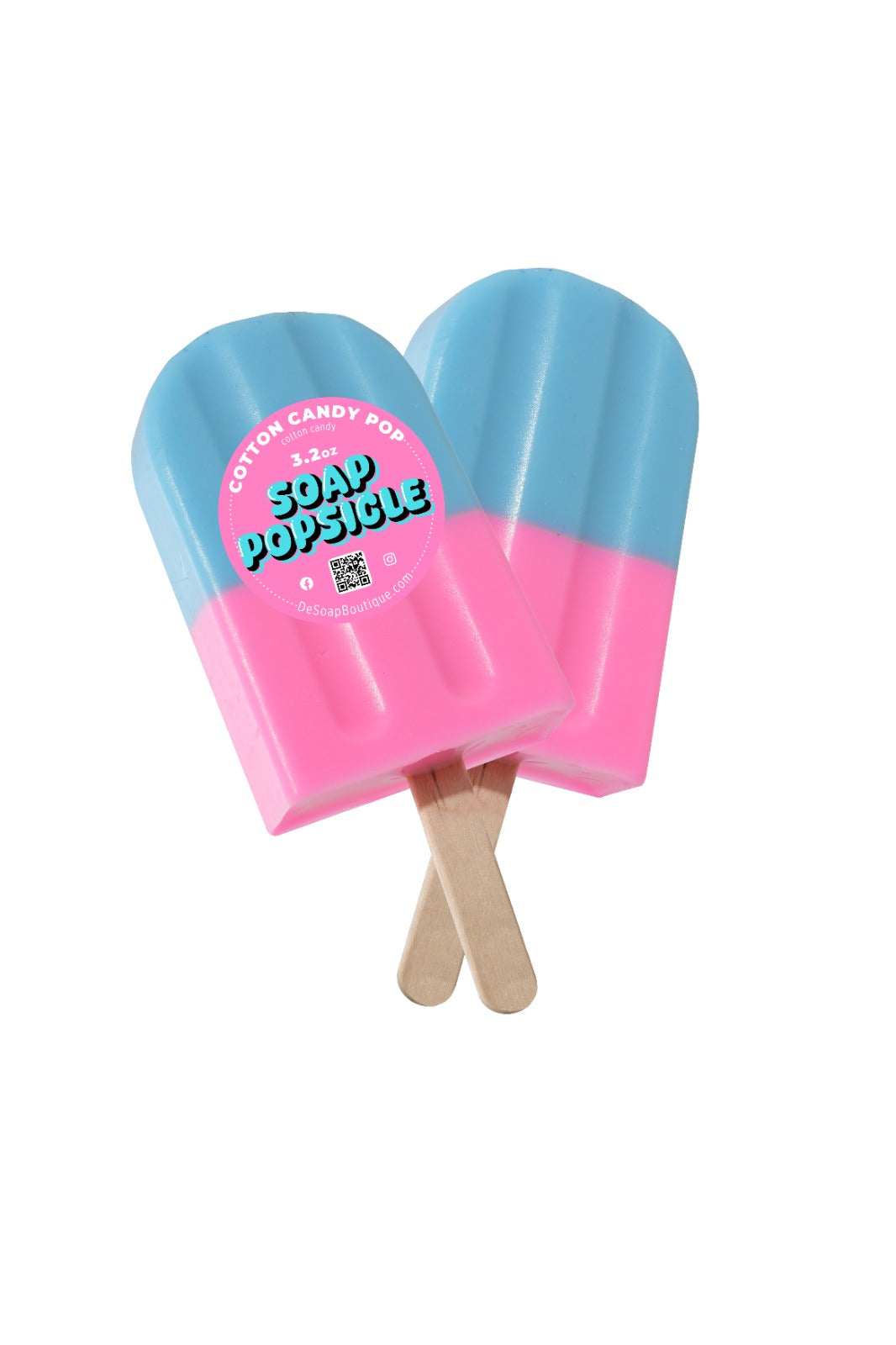 Cotton Candy Popsicle Soap